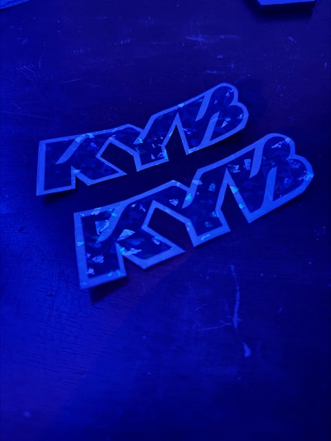 KYB fork decals